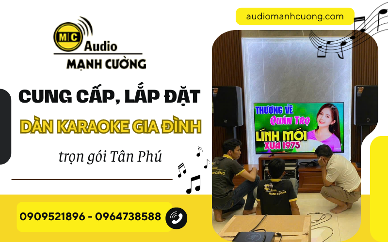 dàn karaoke gia đình